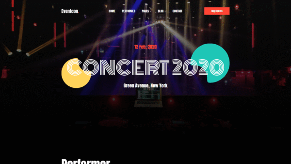 Concert Template 2