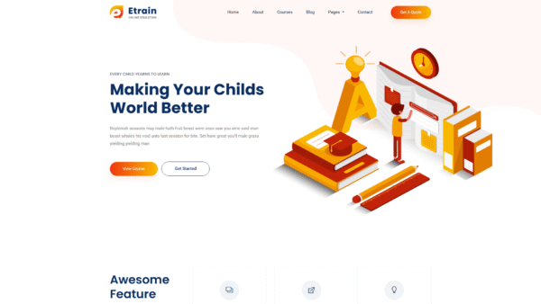 Education Template 16