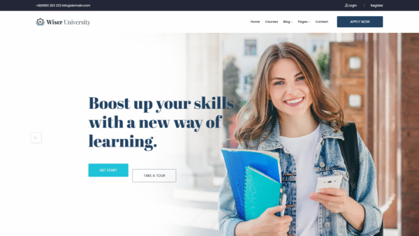 edu41.doodlebyte.in Education Template 41