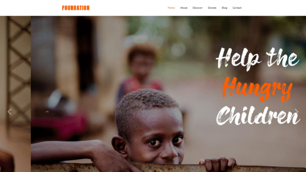 ngo5.doodlebyte.in NGO Template 5