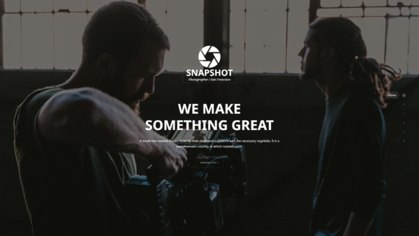 Photography Template 30