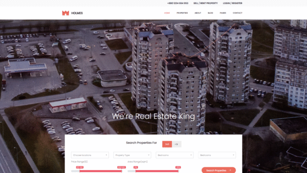 realestate12.doodlebyte.in RealEstate Template 12