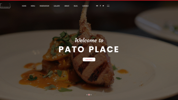 restaurant32.doodlebyte.in Restaurant Template 32
