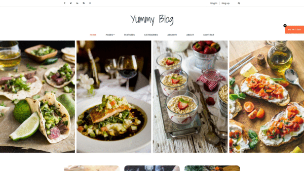 restaurant46.doodlebyte.in Restaurant Template 46