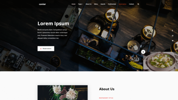 Restaurant Template 7