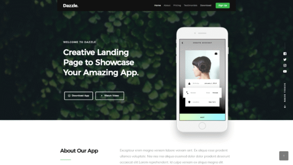 WebApp Template 12